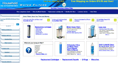 Desktop Screenshot of householdwaterfilters.com